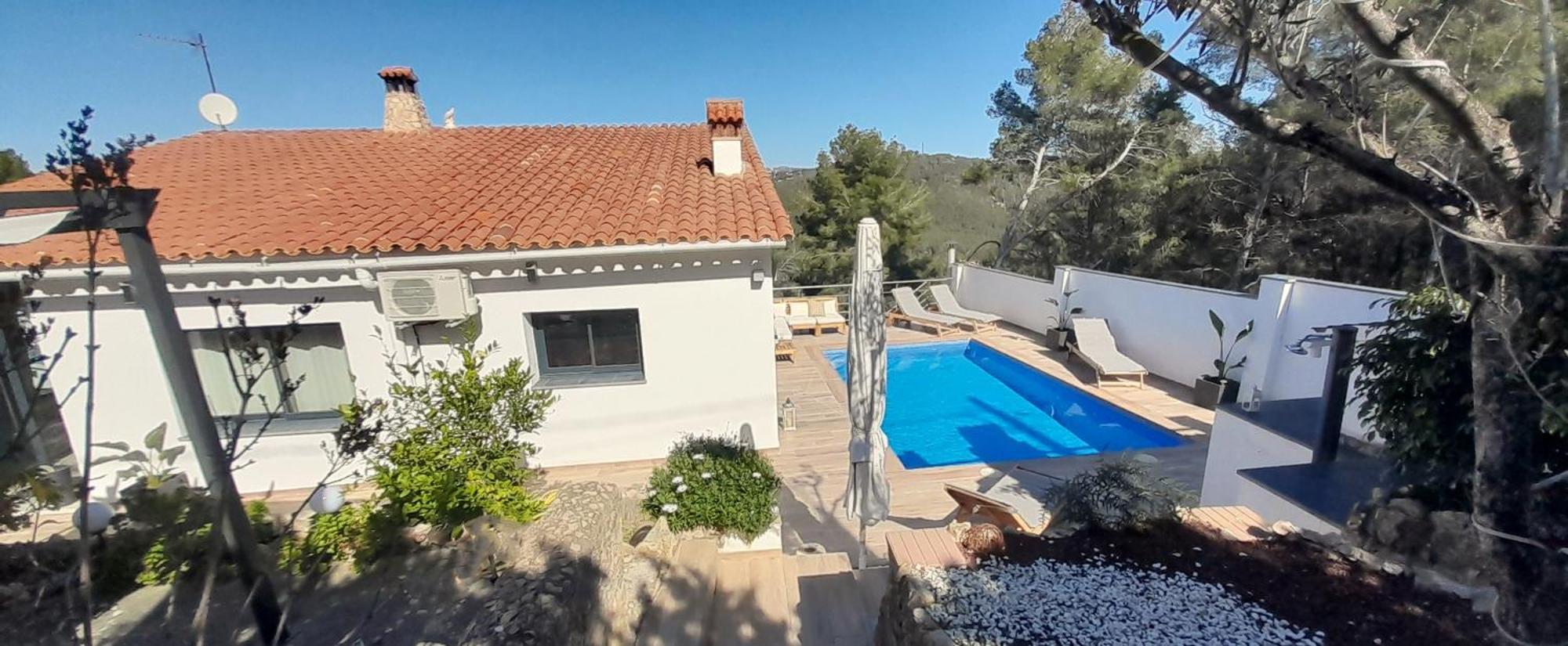 Villa Avril Piscina Privada Y Amplias Terrazas Оливелья Экстерьер фото