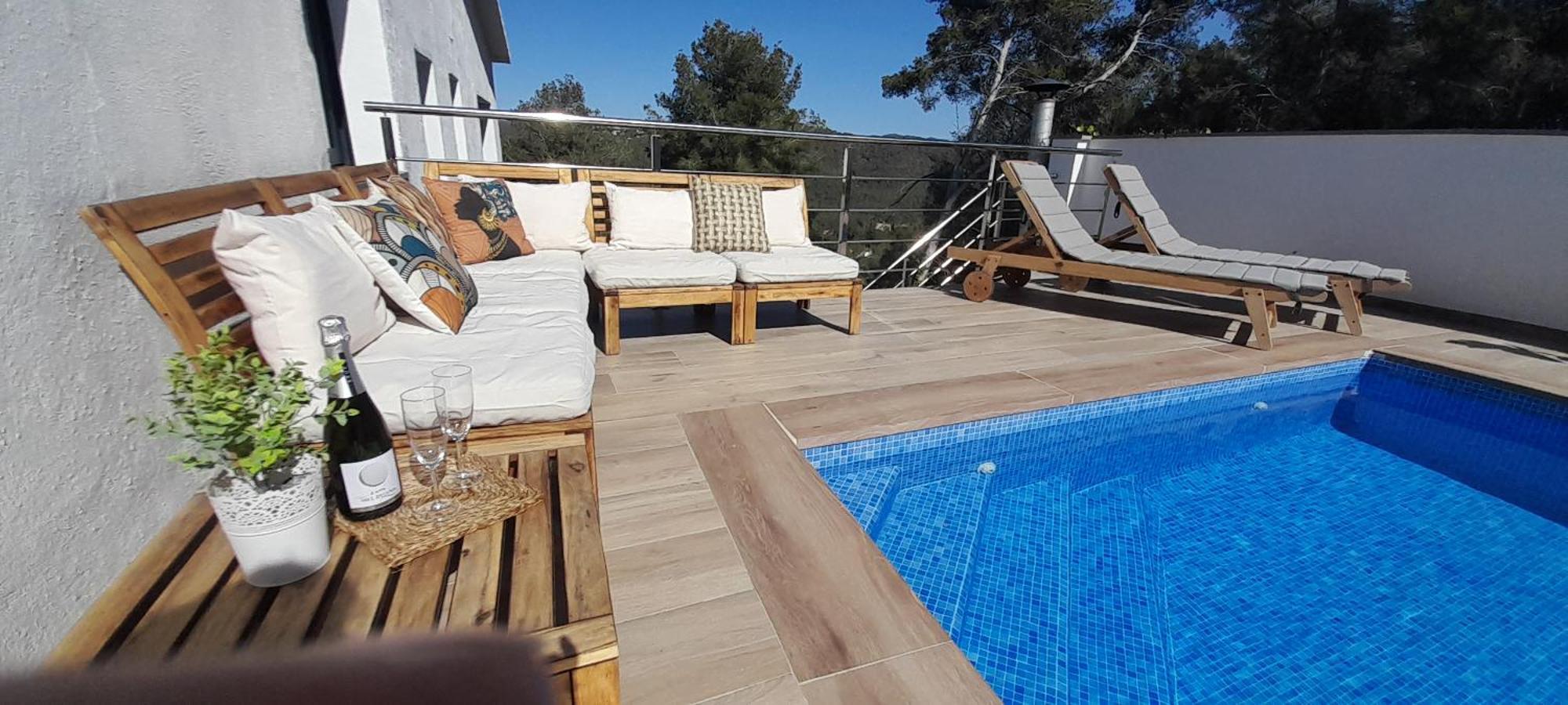 Villa Avril Piscina Privada Y Amplias Terrazas Оливелья Экстерьер фото